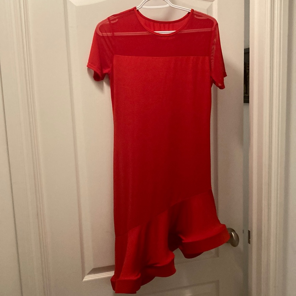 Cute red dress